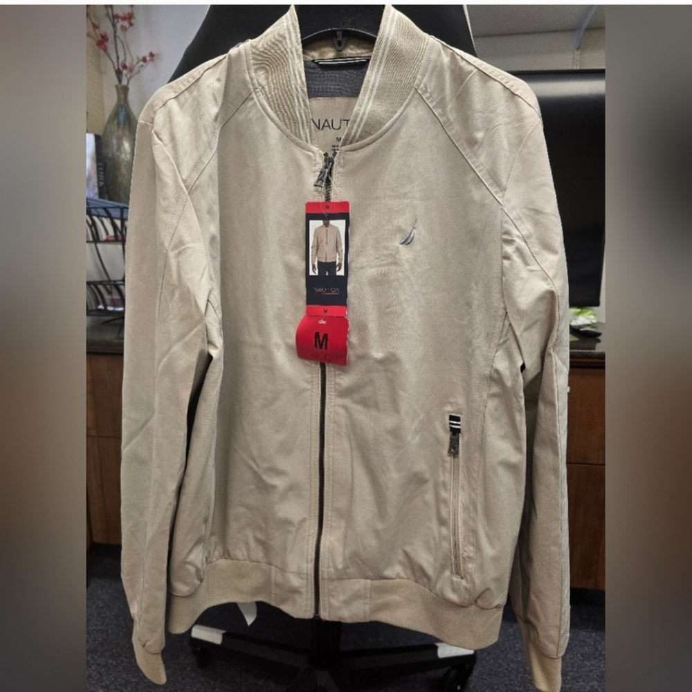 Nautica Men’s Bomber Jacket, Size M